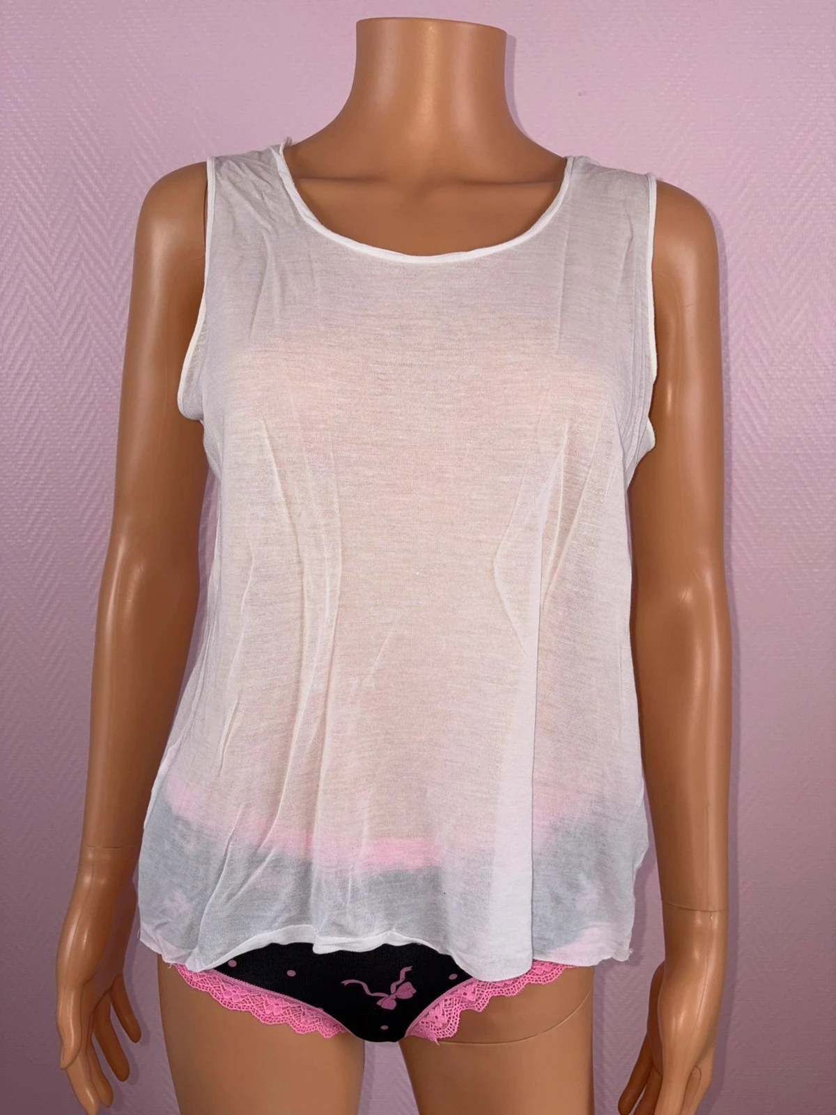 Tank top mujer, Americana vintage, talla M – photo 2